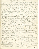 Edith Schwartz Clements handwritten letter