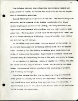 Frank H. Shoemaker typescript, 28 pages, titled "At Fort Riley, Kansas" on activities at Fort Riley between Oct. 12-29, 1903.