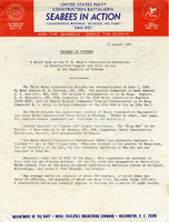 Original title: "Seabee in Vietnam: A Brief Look at the U.S. Navy's Construction Battalions in Construction Support and Civic Action in the Republic of Vietnam." Seabees press release