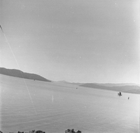 "Macau" A body of water with some boats visible.