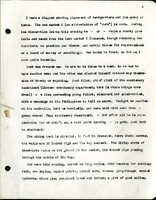 Frank H. Shoemaker typescript, 28 pages, titled "At Fort Riley, Kansas" on activities at Fort Riley between Oct. 12-29, 1903.