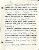 Frank H. Shoemaker typescript, 28 pages, titled "At Fort Riley, Kansas" on activities at Fort Riley between Oct. 12-29, 1903.