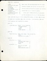 Frank H. Shoemaker typescript, 11 pages, on birds living in bird room in Omaha home with a list of birds in general Omaha region.