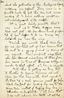 Handwritten letter, 7 pages, from  I.S. [Isador] Trostler to Frank H. Shoemaker, "Yours of 24-38 red on 29th. Your cipher was easy (after I had the key). You look for something difficult in nine do you not?"
