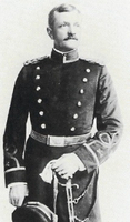 John J. Pershing (1860-1948) served as Commander of the Cadet Corp at the University of Nebraska from 1891-1895