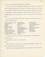 Elizabeth Van Sant transcribed letters