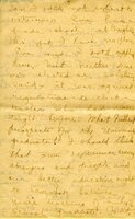 Handwritten 18 page letter from Amy Bruner to Lawrence Bruner, "Did you think I was never going to write…"