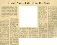Article published in the New York Herald Tribune about Astrology in Vietnam, page 20