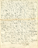 Edith Schwartz Clements handwritten letter