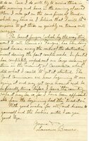 Handwritten 4 page letter from Lawrence Bruner to Marcia Bruner, "Well I have just received another lot of letters from the United States."