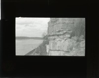Original caption: 7-27-?-11. Limestone blocks, Weeping Water. No. 2. Cass County. (121111-00238)