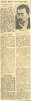Article published in the New York Herald Tribune about the international condemnation of the execution of Ta Vinh for "war profiteering" by South Vietnam, page unknown