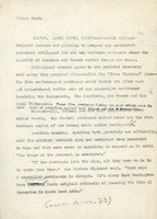 Keever's title: "Militant Buddhists Devise a 'Three Vietnam' Neutralist Aim", article about militant Buddhist leaders planning to propose a neutralist political settlement where they would control key Northern provinces