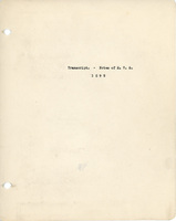 Elizabeth Van Sant transcribed letters