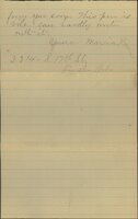 Handwritten 6 page letter from Marcia Bruner to Lawrence Bruner, "Who would have thought…"