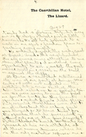 Edith Schwartz Clements handwritten letter