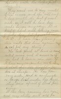 Handwritten 3 page letter from Marcia Bruner to Lawrence Bruner, "this time of the year. I spent the day with Mrs..."