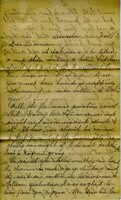 Handwritten 6 page letter from Marcia Bruner to Lawrence Bruner, "I feel more like taking a nap than writing a letter…"