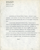 Original title: "Buddhist", Keever's title: N/A, Article draft about Buddhist agitation in South Vietnam, for The North American News Alliance