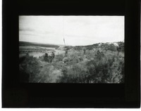 Original caption: Land slide on Niobrara, N.W. of Ainsworth below mouth of Plum Cr. Brown County. (121111-00055)