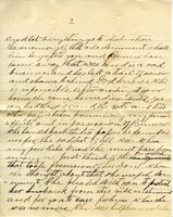 Handwritten 6 page letter from Engelman to Marcia Bruner, "I remember well you saying you were not there when the will…"