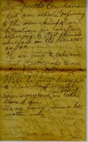 Handwritten 2 page letter from Edgar Bruner to Lawrence Bruner, "We all feel honored by you being selected…"