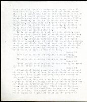 Frank H. Shoemaker typescript, 20 pages, detailing bird sightings, field trips, photography, and associated activities in Omaha, Nebraska.