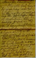 Handwritten 2 page letter from Edgar Bruner to Lawrence Bruner, "We all feel honored by you being selected…"