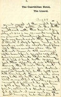 Edith Schwartz Clements handwritten letter