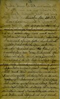 Handwritten 6 page letter from Marcia Bruner to Lawrence Bruner, "It is again Sunday and I thought I would write to you…"