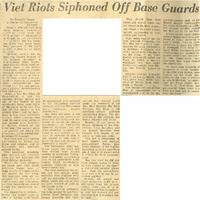 Article published in the New York Herald Tribune about how the political situation in South Vietnam led to the shelling of the Tan Son Nhut Air Base, page 4
