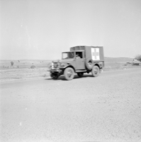 "AP WIA/KIA Dead/Dying", a car (soldier inside) driving on a street