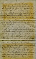 Handwritten 6 page letter from Marcia Bruner to Lawrence Bruner, "I was so busy all day yesterday…"