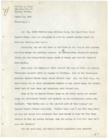 Original title: "Float", Keever's title: N/A, Article draft about the Green Beret's in Vietnam, for The North American News Alliance