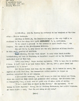 Article draft about Maj. Anne M. Deerling, the only WAC stationed in Vietnam at the time, for the Associated Press