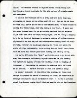 Frank H. Shoemaker typescript, 19 pages, noted on front page as "Have selected from my pocket day-dooks items pertaining to my leisure activities while on trips as private secretary to General Auditor of U.P.-S.P. and affiliates."