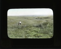 Original caption: Loess canyon topography, 3 mi., N. of Wauneta, Nebr. 8/29/16 5x NAB. 1916. Chase County. (121111-00312)