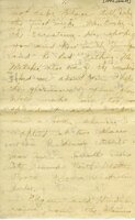 Handwritten 18 page letter from Amy Bruner to Lawrence Bruner, "Did you think I was never going to write…"
