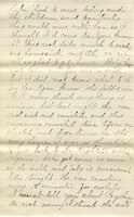 Handwritten 8 page letter from Marcia Bruner to Lawrence Bruner, "Well, I did not write to you last…"