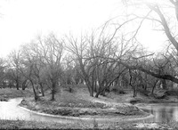 Original caption: Salt Creek-Horseshoe bend South of bridge, West of penitentiary. Apr. 20, 1922