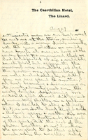 Edith Schwartz Clements handwritten letter