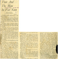 Article published in the New York Herald Tribune about the instability of South Vietnam and the prediction of multiple coups to come for the country, page 1