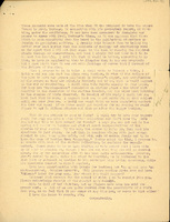 Typewritten letter, 4 pages, from Frank H. Shoemaker to I.S. [Isador] Trostler, "It snows cries the school-boy, and driving o'er the fields seems nowhere to alight says Emerson; then issues forth the storm with sudden burst and hurls the whole precipitated air down in a torrent says Thomson..."