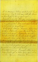 Handwritten 7 page letter from Marcia Bruner to Lawrence Bruner, "It does not seem possible that…"