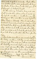Handwritten 2 page letter from Lawrence Bruner to Helen Bruner, "Your letter that you wrote just before Xmas is such a good one that…"