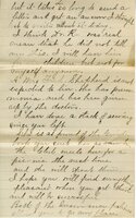Handwritten 6 page letter from Marcia Bruner to Lawrence Bruner, "I will try to write every Sunday as not to..."