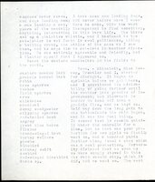 Frank H. Shoemaker typescript, 20 pages, detailing bird sightings, field trips, photography, and associated activities in Omaha, Nebraska.