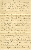 Handwritten 9 page letter from Marcia Bruner to Lawrence Bruner, "An unusual thing received last week…"