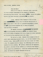 Keever's title: "Allies Suffer Political Setback from Communist Blitz", Article draft about the effects of the Tet Offensive on the Allies, for the Christian Science Monitor