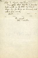 Handwritten letter, 7 pages, from  I.S. [Isador] Trostler to Frank H. Shoemaker, "Yours of 24-38 red on 29th. Your cipher was easy (after I had the key). You look for something difficult in nine do you not?"